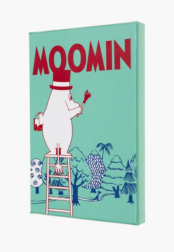 

Блокнот Moleskine, Бирюзовый, Moomin 13х21 см в линию Gift box