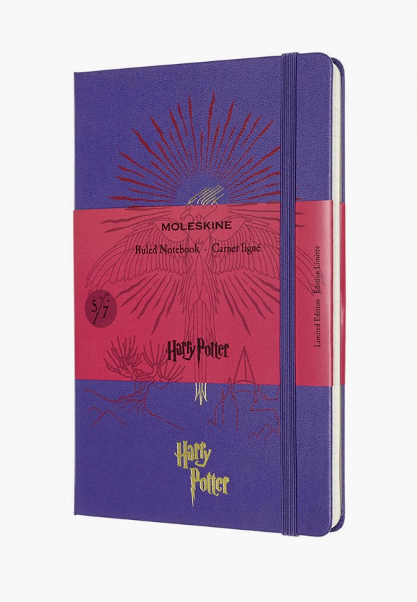 

Блокнот Moleskine, Фиолетовый, Harry Potter 13х21 см в линию
