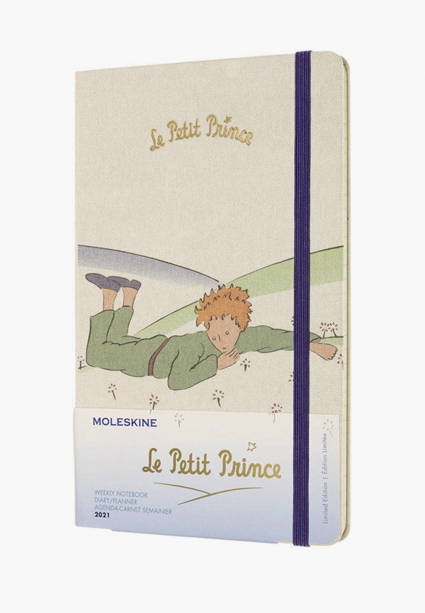

Ежедневник Moleskine, Бежевый, 2021 Le Petit Prince 13х21 см