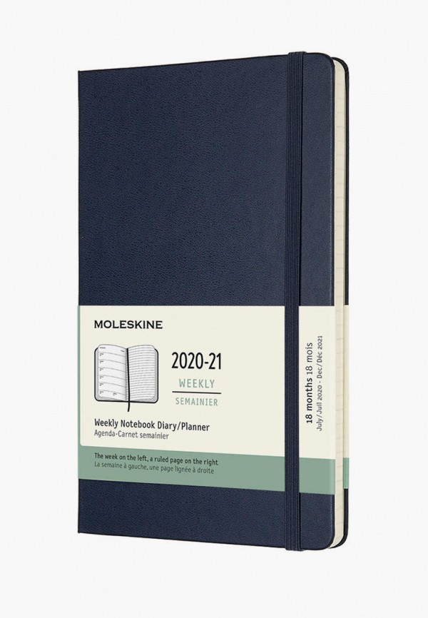 

Еженедельник Moleskine, Синий, Moleskine MP002XU03OZQ