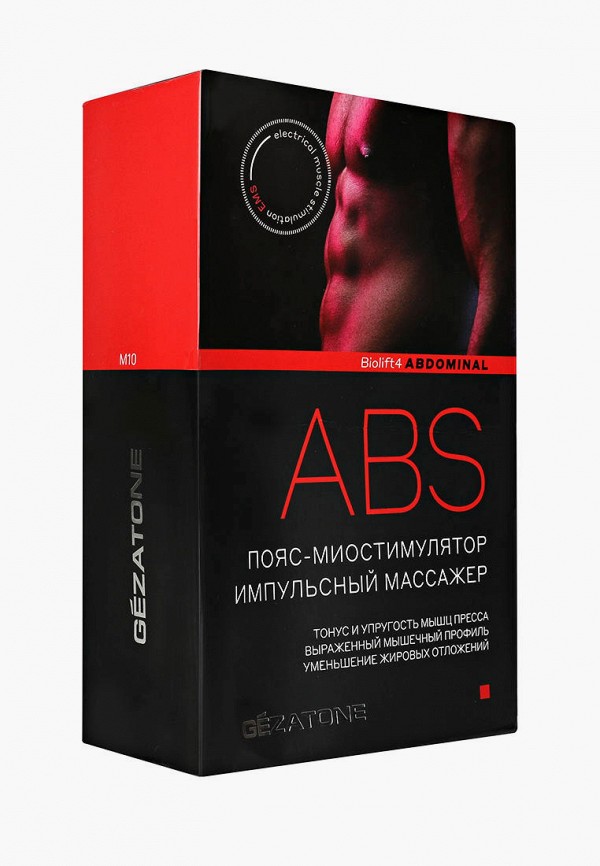 

Массажер для тела Gezatone, Черный, Biolift4 Abdominal M10