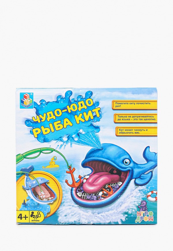 

Игра настольная 1Toy, Разноцветный, "ЧУДО-ЮДО рыба кит"