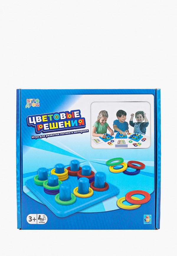 

Игра настольная 1Toy, Разноцветный, "Цветовые решения"