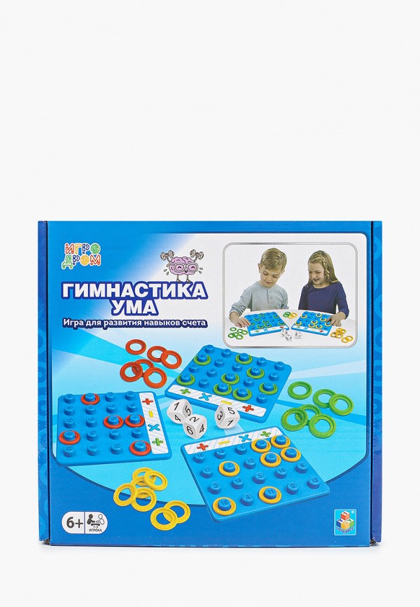

Игра настольная 1Toy, Разноцветный, "Гимнастика ума"