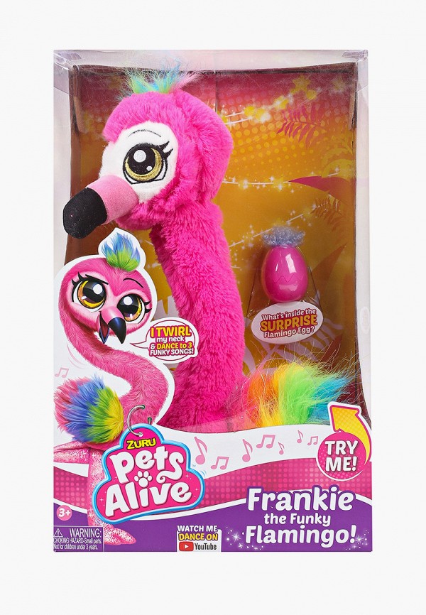 

Набор игровой Zuru, Хома Дома, Розовый, ZURU, Фламинго Pets Alive