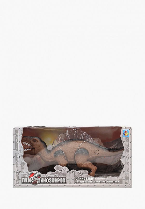 

Игрушка интерактивная 1Toy, Коричневый, Робот динозавр