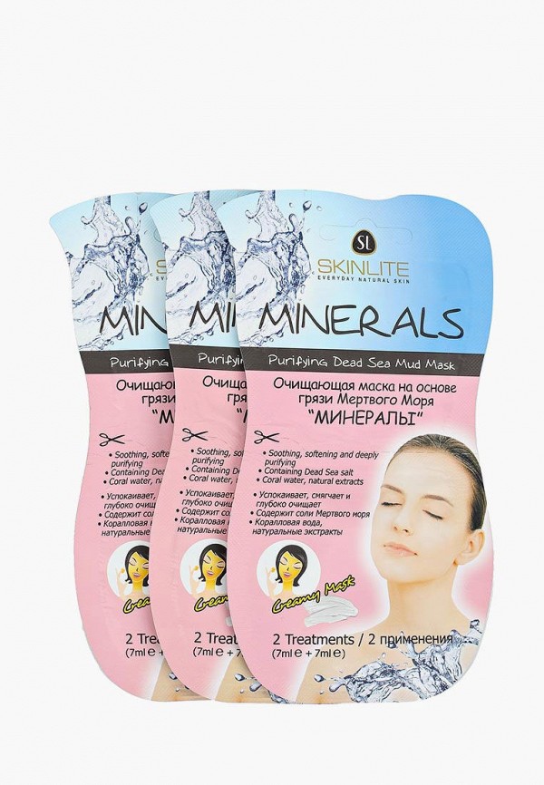 

Набор масок для лица Skinlite, Белый, Skinlite MP002XU03PM3