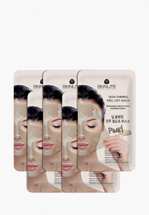 

Набор масок для лица Skinlite, Бежевый, Skinlite MP002XU03PM6