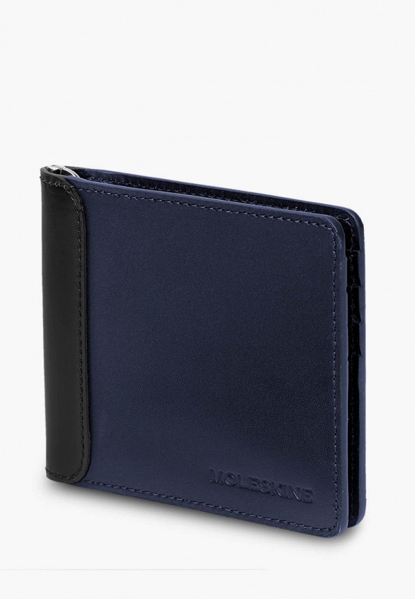 

Кошелек Moleskine, Синий, CLASSIC LTH CLIP WALLET SAPPHIRE BLUE
