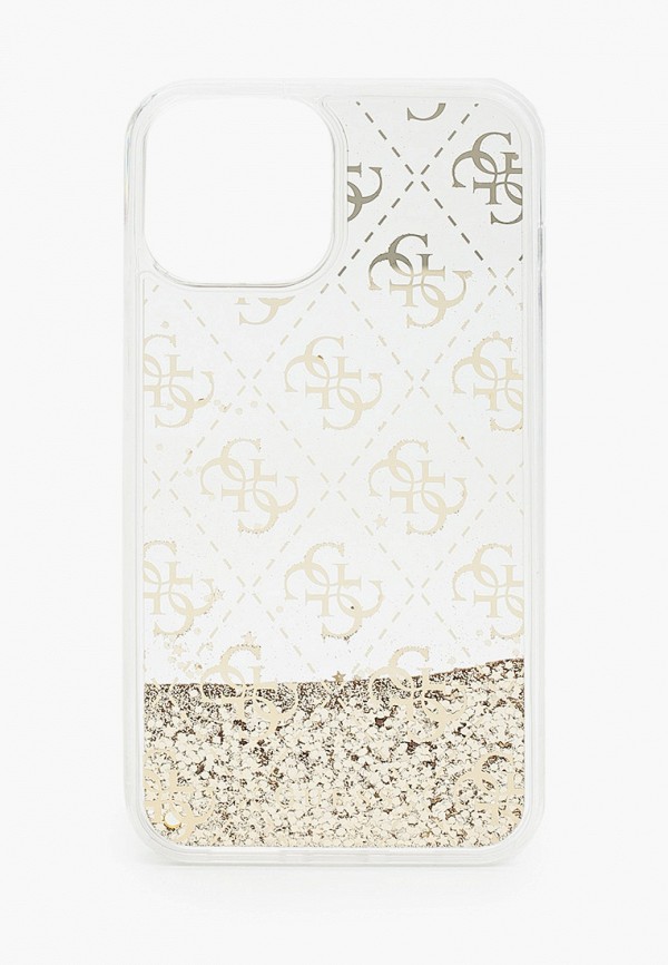 

Чехол для iPhone Guess, Золотой, 12 Pro Max (6.7), Liquid Glitter 4G Gold
