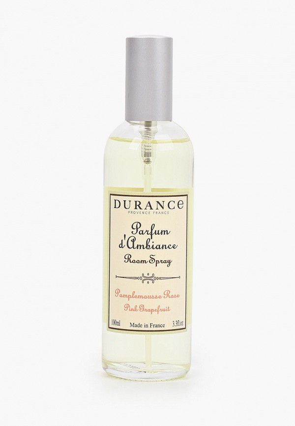 

Спрей ароматический Durance, Прозрачный, Розовый грейпфрут 100 мл/Pink Grapefruit