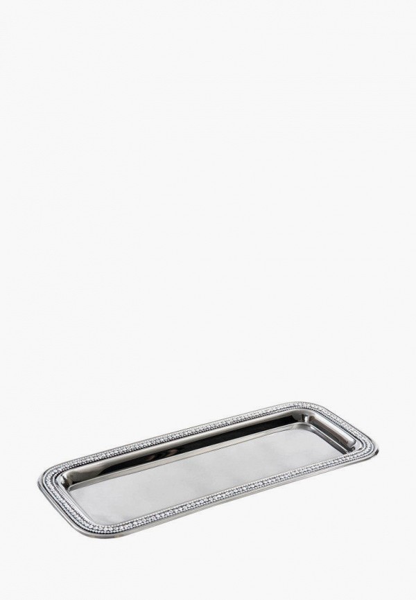

Блюдо сервировочное Artdeco, Серебряный, 15x5х37х2 см