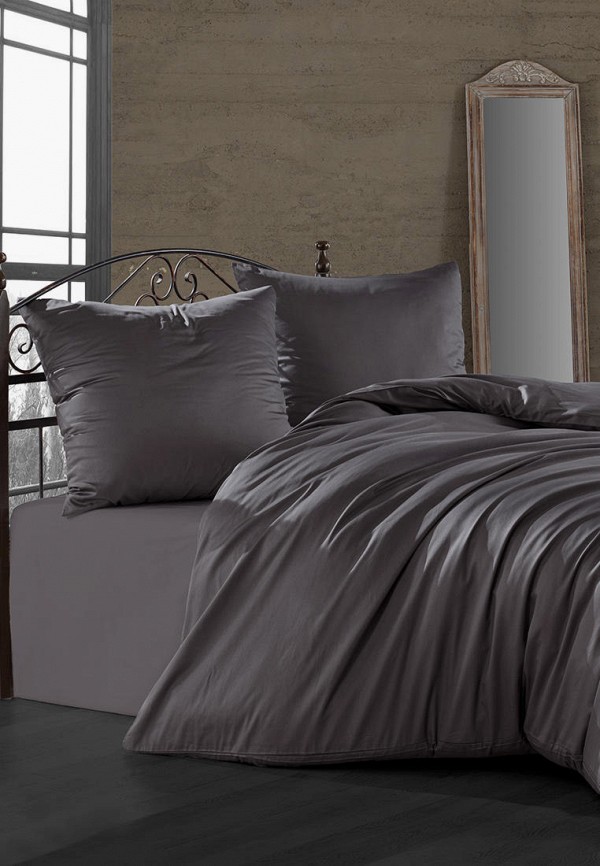 

Постельное белье Евро Zugo Home, Черный, ANTRACITE