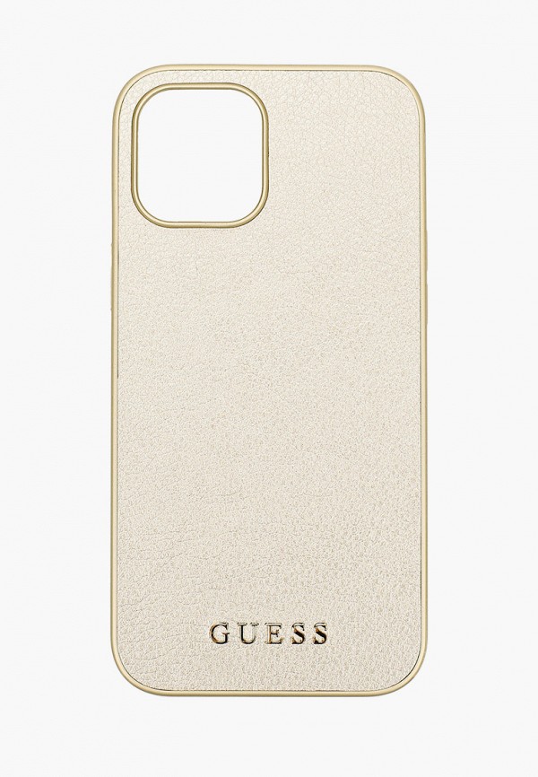 

Чехол для iPhone Guess, Золотой, 12 Pro Max (6.7), PU Iridescent Gold