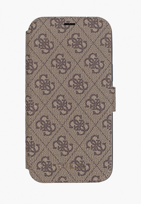 

Чехол для iPhone Guess, Коричневый, 12 Pro Max (6.7), PU 4G collection Brown/Black