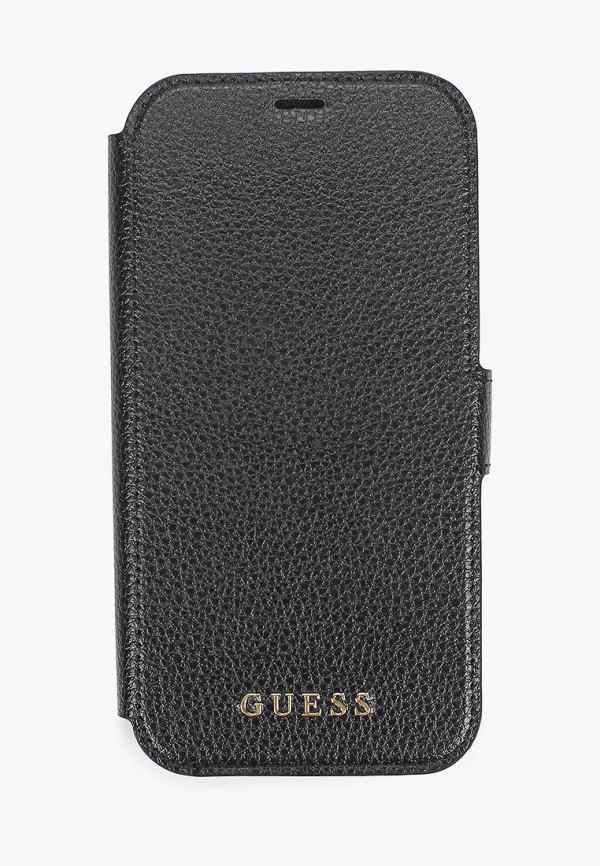 

Чехол для iPhone Guess, Черный, 12 Pro Max (6.7), PU Iridescent Black/Black