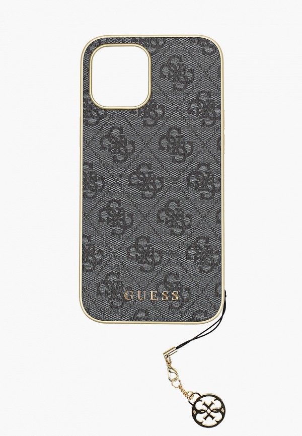 

Чехол для iPhone Guess, Серый, 12 Pro Max (6.7), PU 4G Charms collection Grey