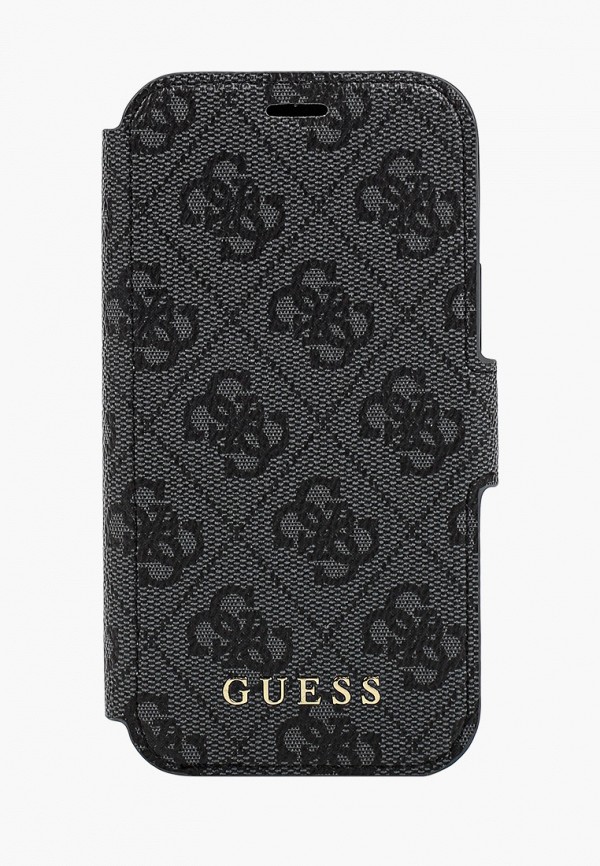 

Чехол для iPhone Guess, Серый, 12 mini (5.4), PU 4G collection Grey/Black