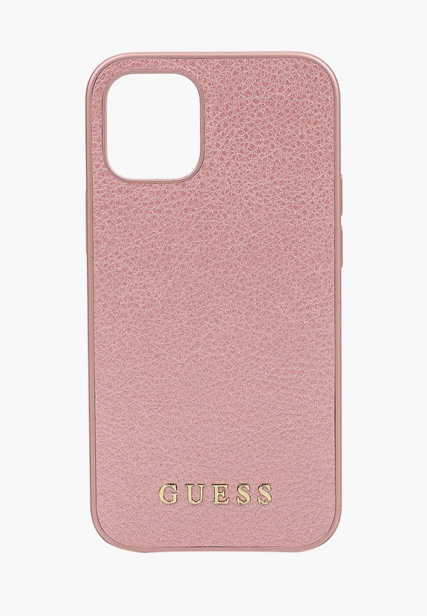 

Чехол для iPhone Guess, Розовый, 12 mini (5.4), PU Iridescent Pink