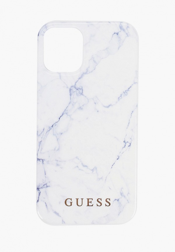 

Чехол для iPhone Guess, Белый, 12 mini (5.4), PC/TPU Marble Design White
