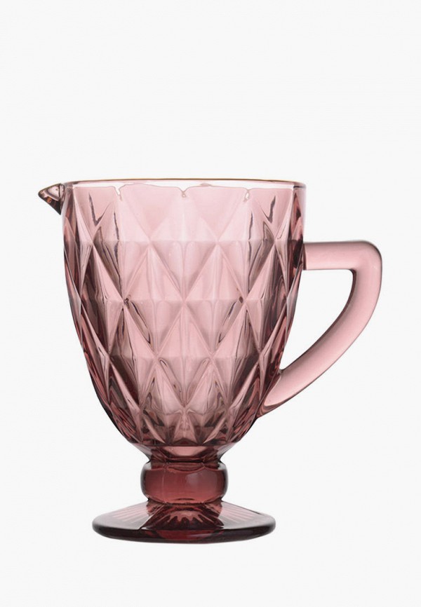 

Кувшин Decogallery, Бордовый, "Rhombus"