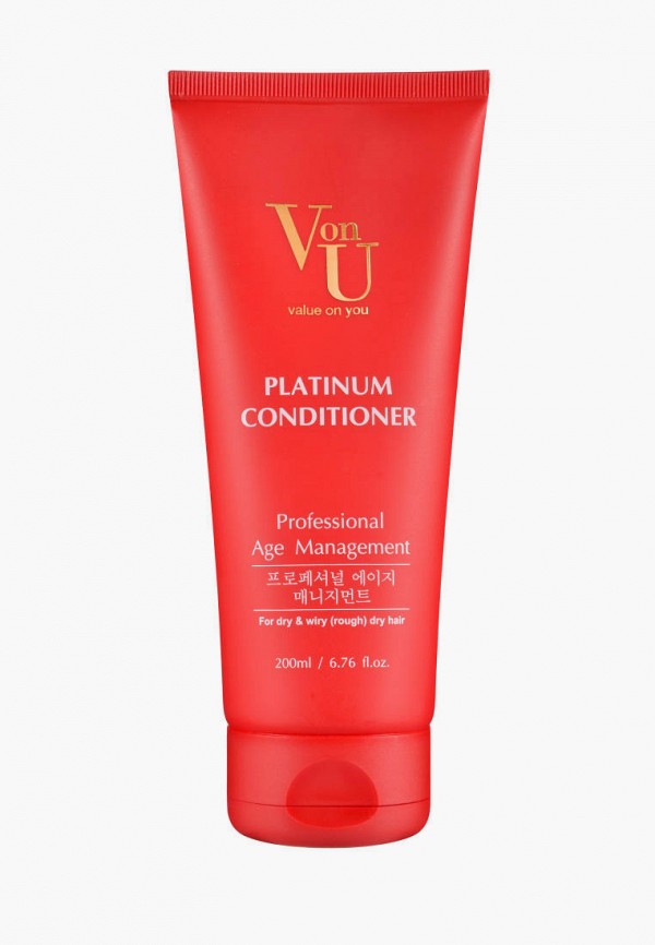 

Кондиционер для волос Von U, Белый, с платиной Platinum, 200 мл