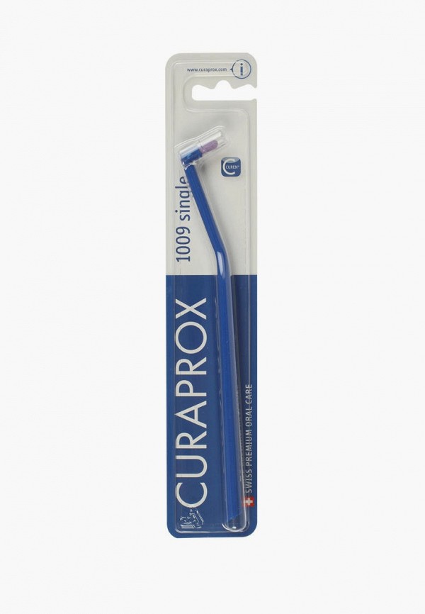 

Зубная щетка Curaprox, Синий, монопучковая, при ортодонтических конструкциях