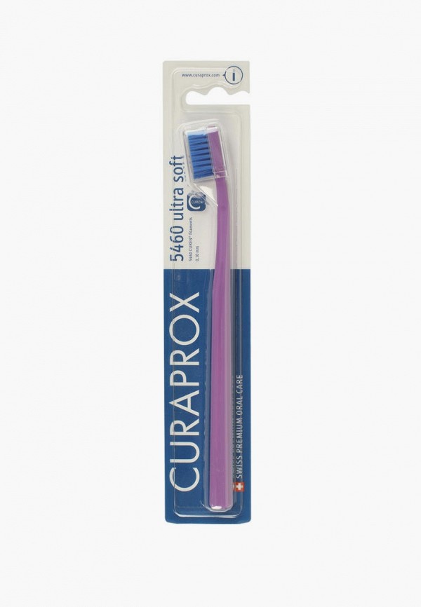 

Зубная щетка Curaprox, Фиолетовый, с синтетической щетиной