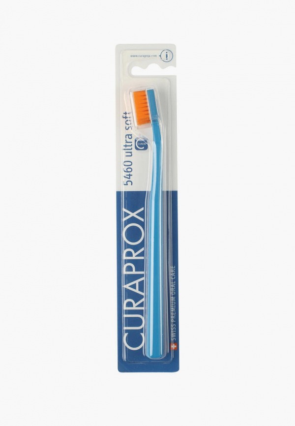 

Зубная щетка Curaprox, Синий, с синтетической щетиной