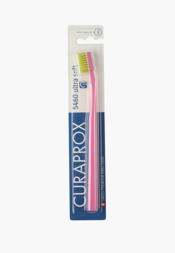 

Зубная щетка Curaprox, Розовый, щетина "ultrasoft", d 0,10 мм