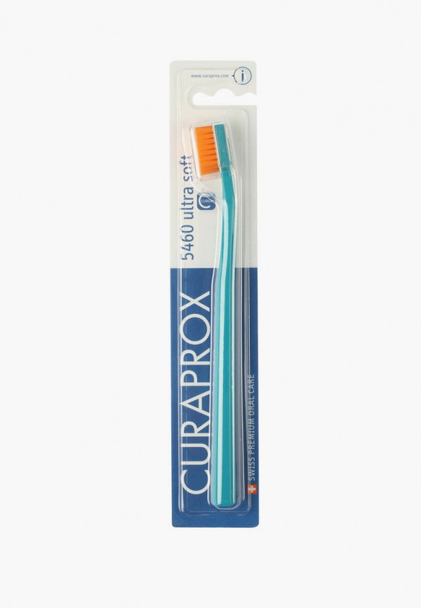 

Зубная щетка Curaprox, Бирюзовый, щетина "ultrasoft", d 0,10 мм