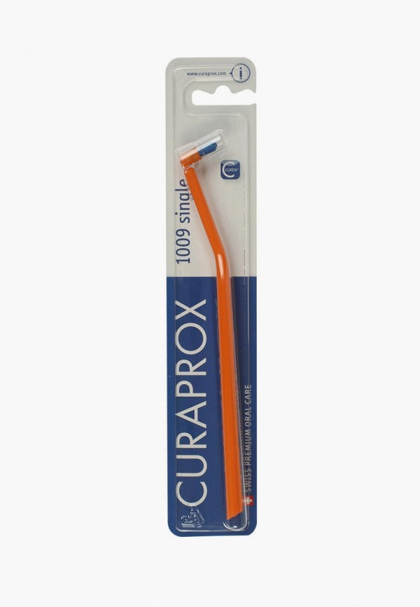 

Зубная щетка Curaprox, Оранжевый, монопучковая, при ортодонтических конструкциях