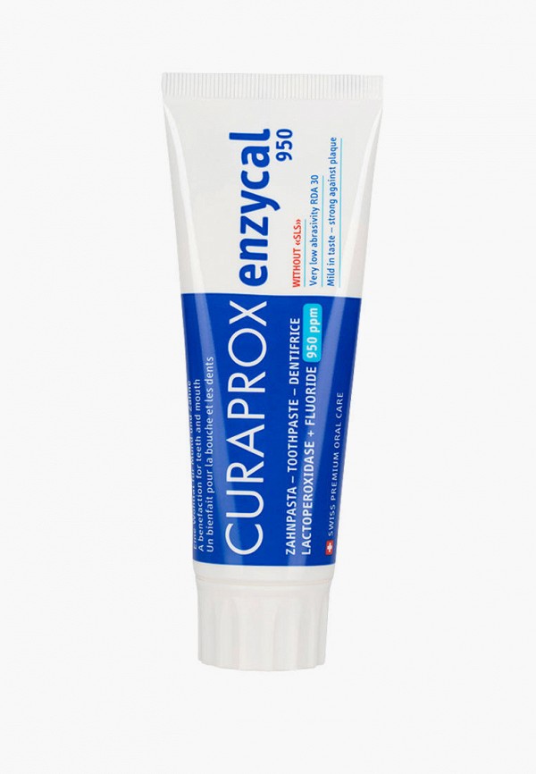 

Зубная паста Curaprox, Белый, Enzycal 950, 75 мл