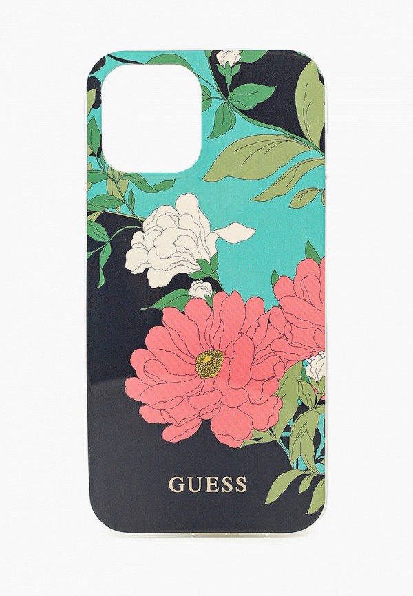 

Чехол для iPhone Guess, Разноцветный, 12 Pro Max, Flower Shiny N.1 Green