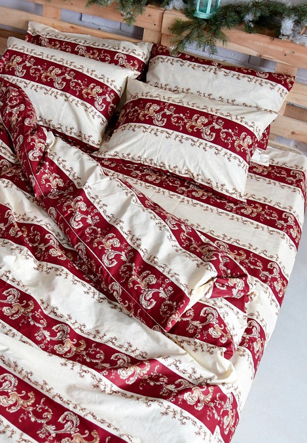 

Постельное белье Евро Brettani, Красный