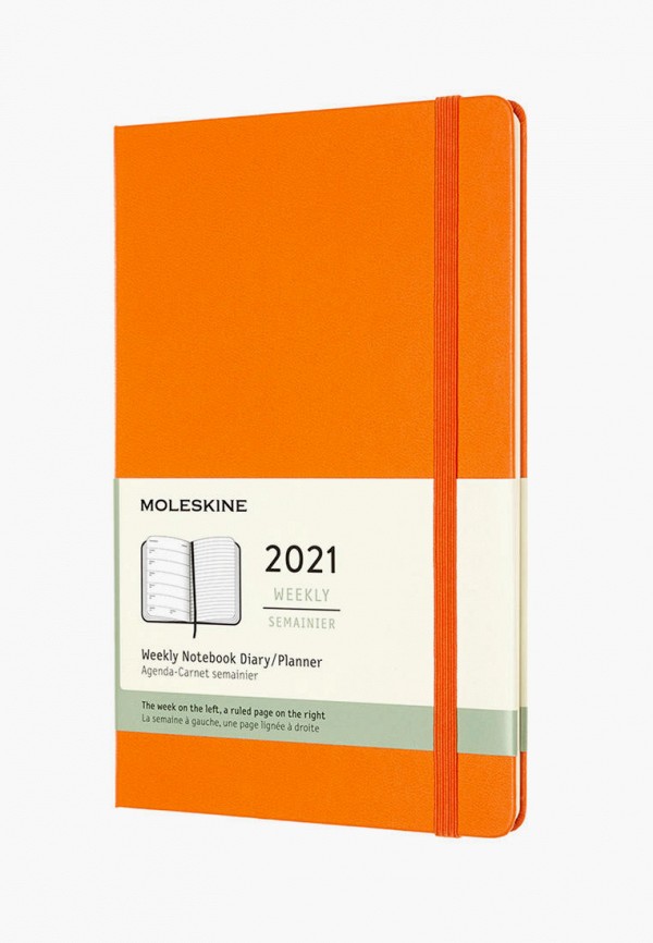

Ежедневник Moleskine, Оранжевый, 12M WKLY NTBK LG CADMIUM ORANGE HARD