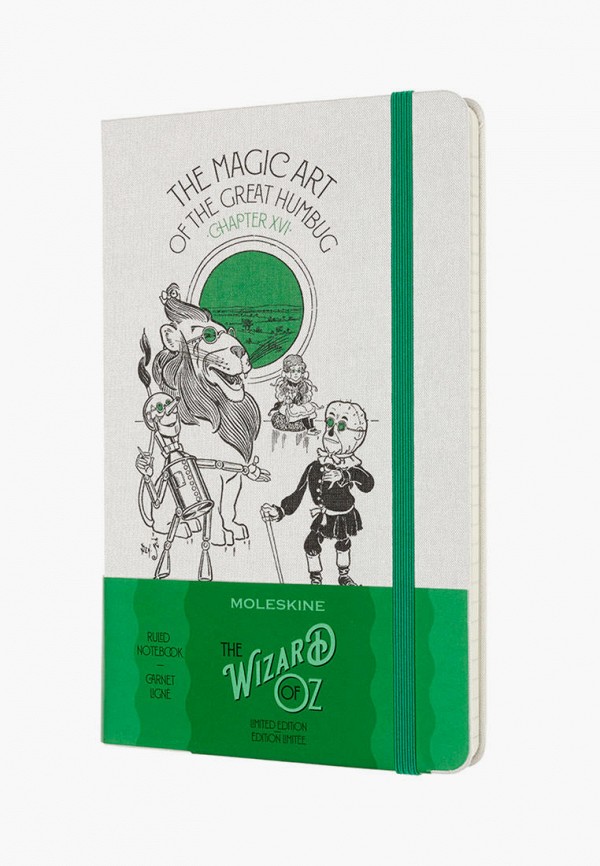 

Блокнот Moleskine, Зеленый, LE NB WIZARD OF OZ LG RUL MAGIC ART 8056420851281