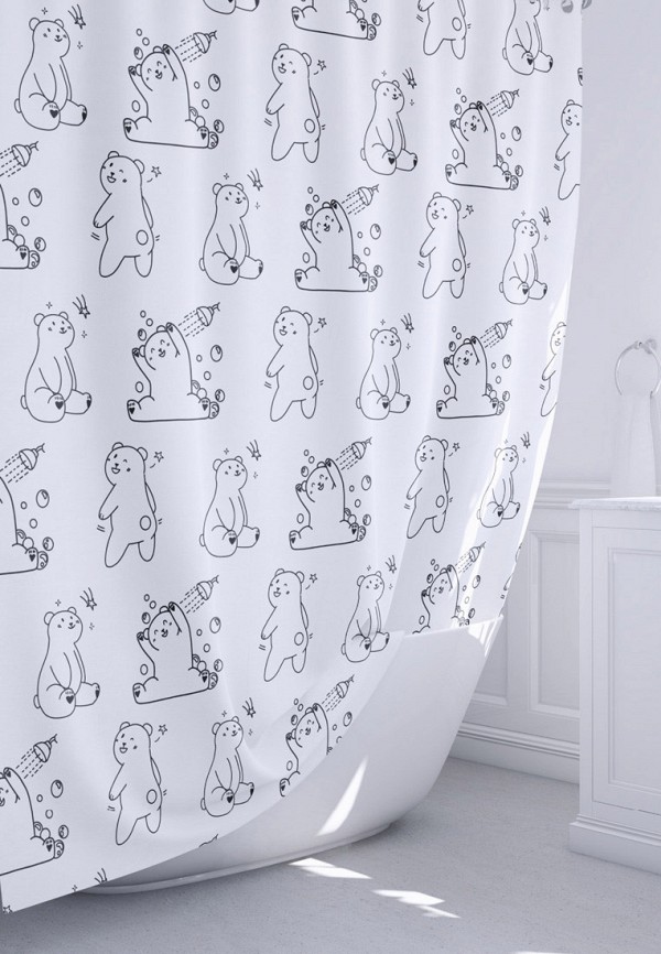 фото Штора для ванной fixsen