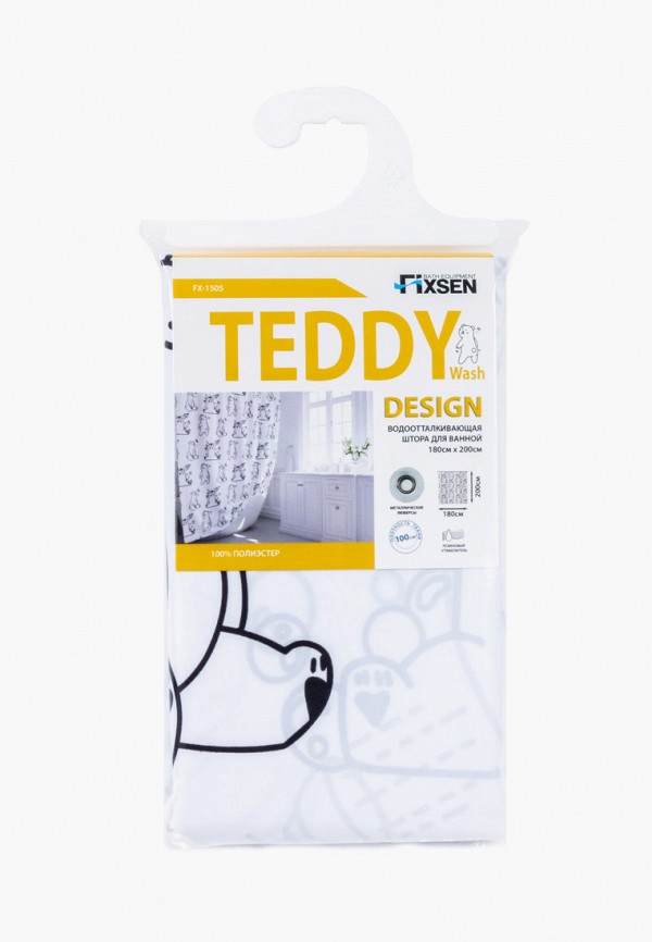 фото Штора для ванной fixsen