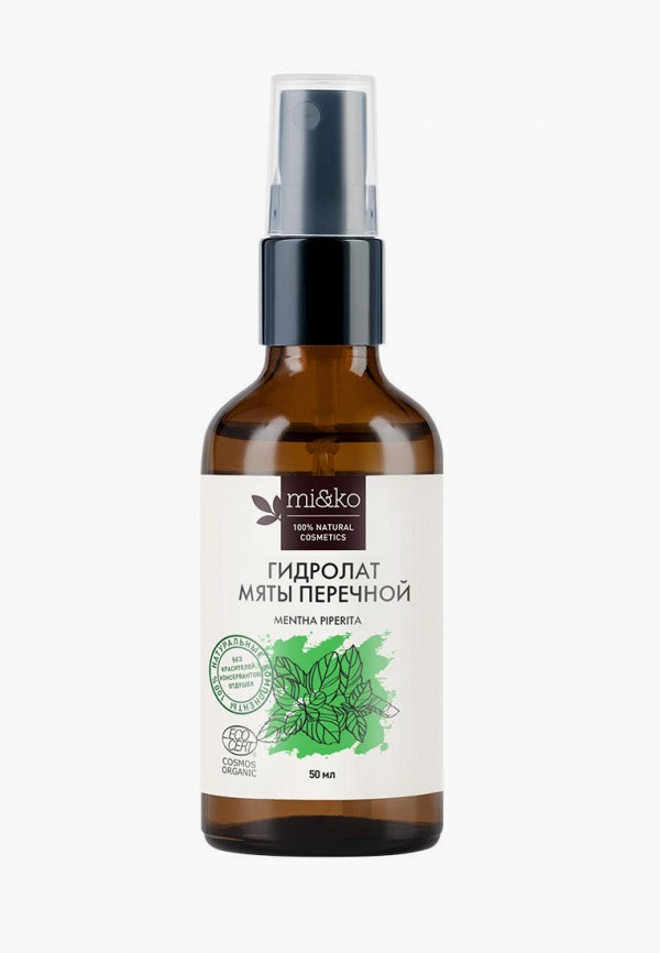 

Гидролат Mi&Ko, Прозрачный, Мята COSMOS ORGANIC 50 мл