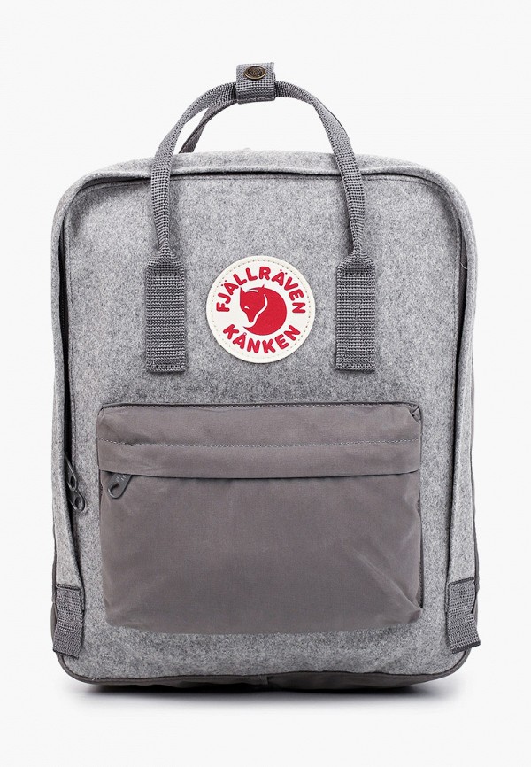 

Рюкзак Fjällräven Kånken, Серый, Re-Wool