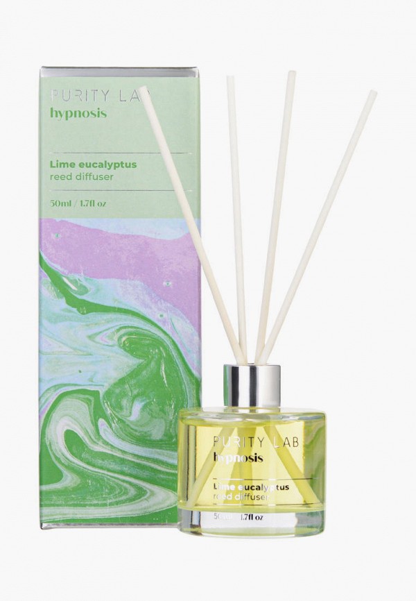 

Аромадиффузор Decogallery, Зеленый, "Lime & Eucalyptus" 50 мл