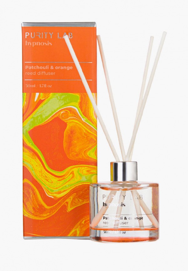 

Аромадиффузор Decogallery, Оранжевый, "Patchouli and orange" 50 мл