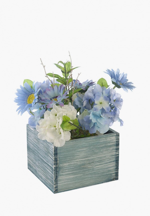 

Растение искусственное Decogallery, Голубой, 31х18 см