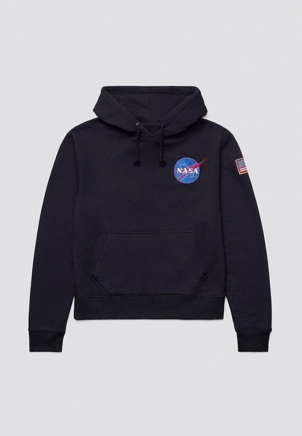 

Худи Alpha Industries, Черный, Space Shuttle