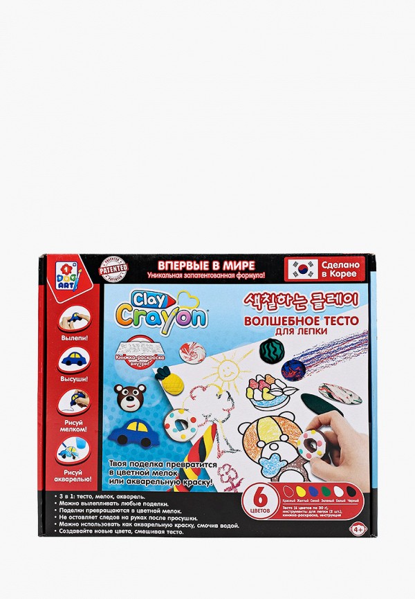 

Набор для творчества 1Toy, Разноцветный, Clay Crayon