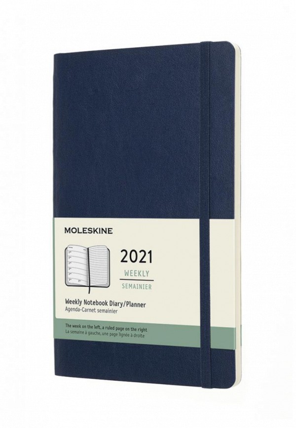 

Еженедельник Moleskine, Синий, SOFT