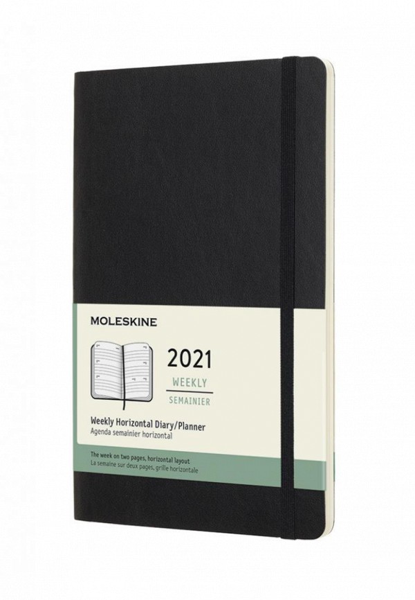 

Еженедельник Moleskine, Черный, SOFT