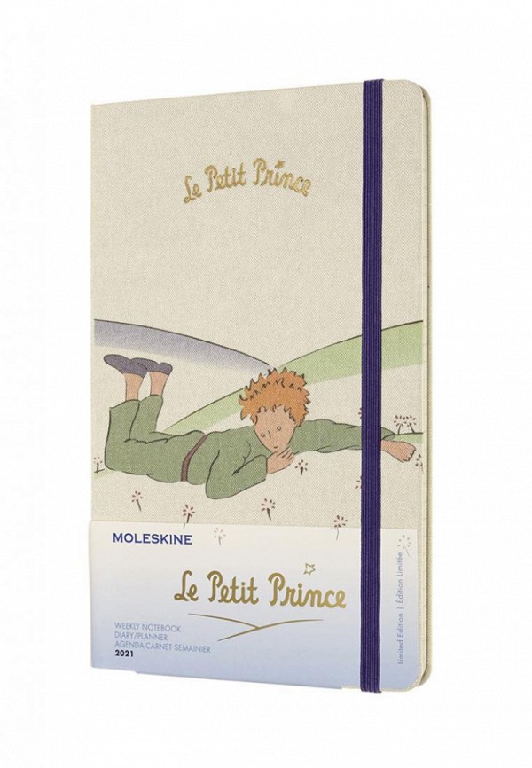 

Еженедельник Moleskine, Бежевый, 12M PRINCE WKLY LANDSCAPE