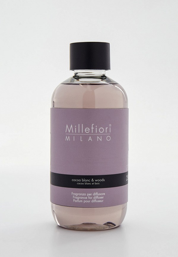 

Наполнитель для аромадиффузора Millefiori Milano, Розовый, Cocoa blanc & Woods, 250 мл